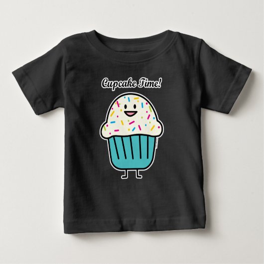 De Tijd van Cupcake met bestrooit zoet (Voorkant)