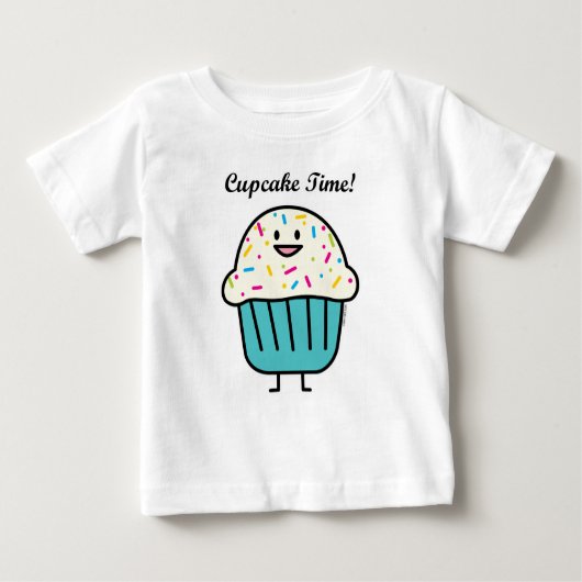 De Tijd van Cupcake met bestrooit zoet (Voorkant)