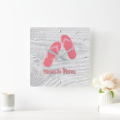 De Tijd van de band Personaliseert Vierkante Klok (Huis)