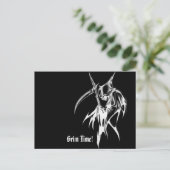 De tijd van de grimmigheid. -Briefkaart Briefkaart (Staand voorkant)