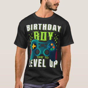 De tijd van de jongen van Birthday om grappige Vid T-shirt