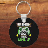 De tijd van de jongen van de geboorte om VideoSpel Sleutelhanger (Voorkant)