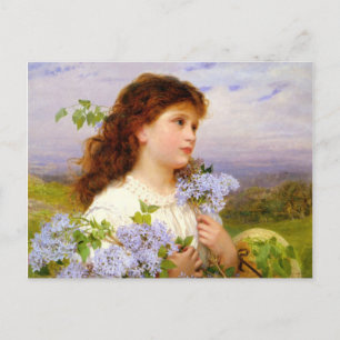 De tijd van de Lilacs door Sophie Anderson Briefkaart