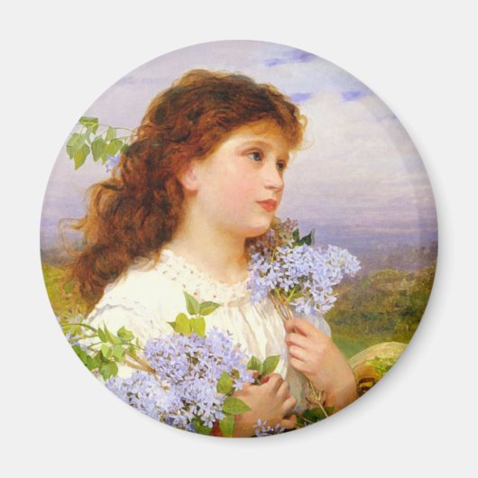 De Tijd van de Lilics Sophie Anderson Magneet (Voorkant)