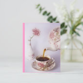 De Tijd van de thee Briefkaart (Staand voorkant)