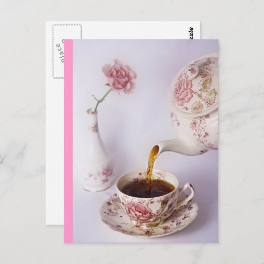 De Tijd van de thee Briefkaart (Voorkant / Achterkant)