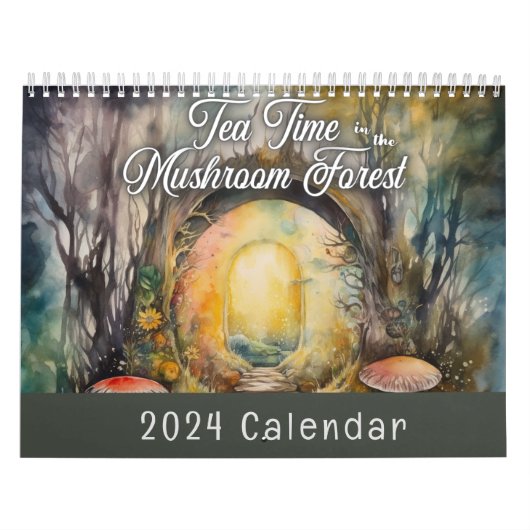 De Tijd van de thee in de Kalender van het Bos van (Hoes)