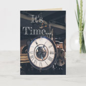 De Tijd van de verjaardag Kaart (Voorkant)