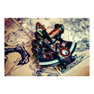 De tijd van grote geografische ontdekkingen foto afdruk