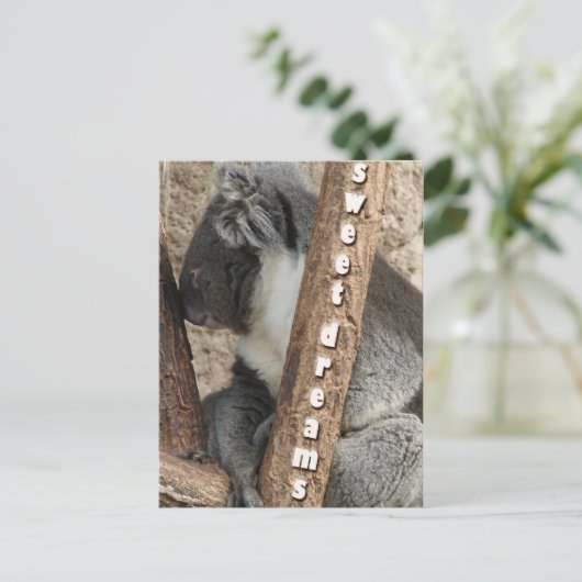 De tijd van het dutje briefkaart (Staand voorkant)