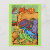 De Tijd van het dutje Briefkaart (Voorkant)