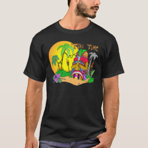 De TIJD van het Eiland TIKI T-shirt