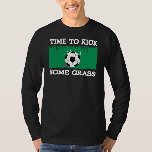 DE TIJD VAN HET FOOTBALL VAN DE SOCCER OM SOMMIGE  T-SHIRT (Voorkant)