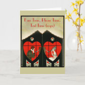 De Tijd van het paar is de Belangrijke Kaart van d (Gele Bloem)