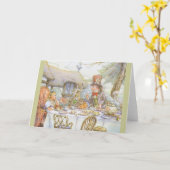 De Tijd van het theekransje Kaart (Gele Bloem)