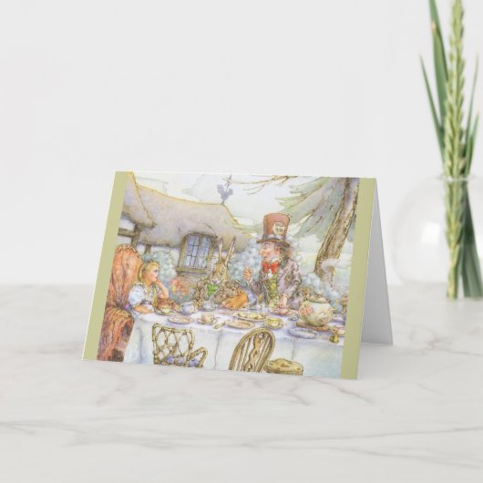 De Tijd van het theekransje Kaart (Voorkant)