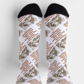 De tijd van het Wonderland komt door een blik op g Sokken (Top)