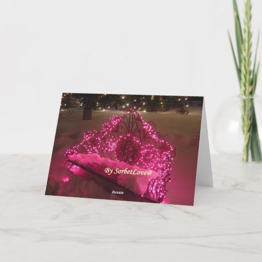 De Tijd van Kerstmis!!! Feestdagen Kaart (Achterkant)