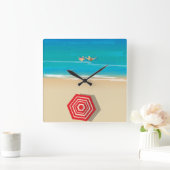 De tijd. vierkante klok (Huis)