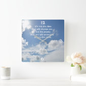 De tijd... vierkante klok (Huis)