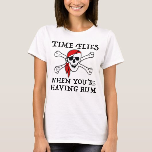 De tijd vliegt als je de wagen hebt t-shirt (Voorkant)