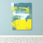 De tijd vliegt canvas afdruk (Insitu (Houten vloer))