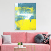 De tijd vliegt canvas afdruk (Insitu (Woonkamer))