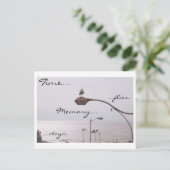 De tijd vliegt. Geheugen...blijft. Briefkaart (Staand voorkant)