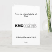 De tijd vliegt het wenskaart van de Bijeenkomst Kaart (Achterkant)