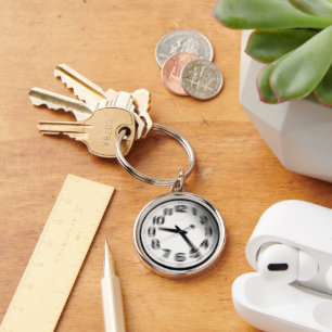 De tijd vliegt. sleutelhanger