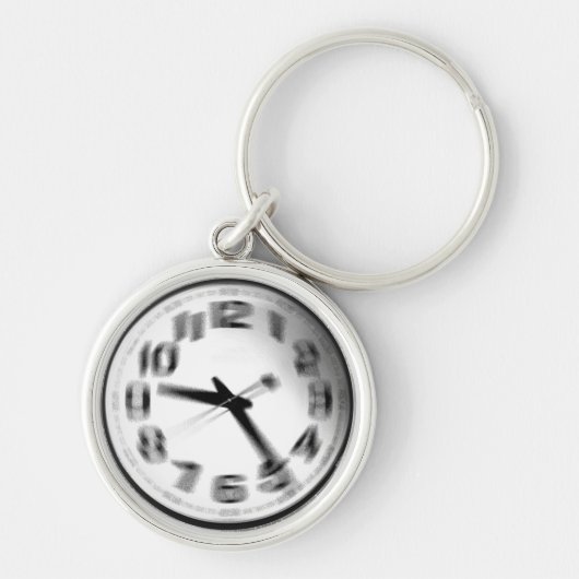 De tijd vliegt. sleutelhanger (Voorkant)