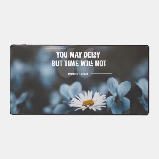 De tijd zal niet bureaumat (Voorkant)