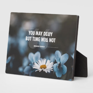 De tijd zal niet fotoplaat