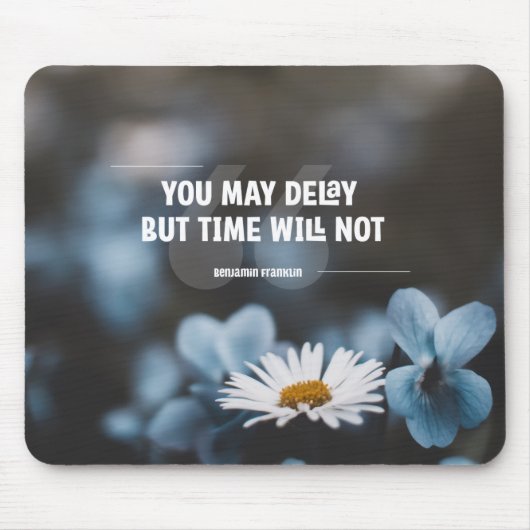 De tijd zal niet muismat (Voorkant)