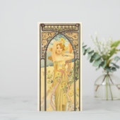 De tijden van de dag, helderheid van de dag door M Bedankkaart (Staand voorkant)