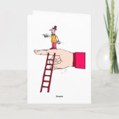 De tijdgenoot dankt u kaardt bedankkaart (Achterkant)