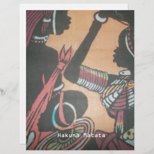 De tijdloze schoonheid van de Masai traditie (Voorkant / Achterkant)