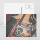 De tijdloze schoonheid van de Masai traditie Briefkaart (Voorkant / Achterkant)