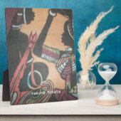 De tijdloze schoonheid van de Masai traditie Fotoplaat (Zijkant)