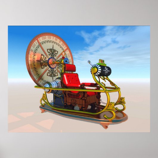 De tijdmachine poster (Voorkant)