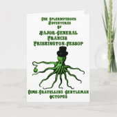 De tijdreizende meneer Octopus Kaart (Voorkant)