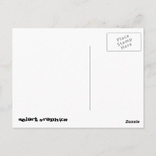 De tijdschrijver briefkaart (Achterkant)