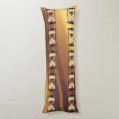 "De tijdwaarnemer" Lichaamskussen (Achterkant (Verticaal))