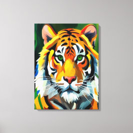 De tijger canvas afdruk