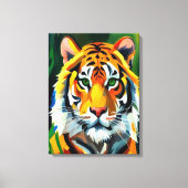 De tijger canvas afdruk (Voorkant)