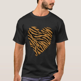 De tijger dierenprint Moederdag T-shirt