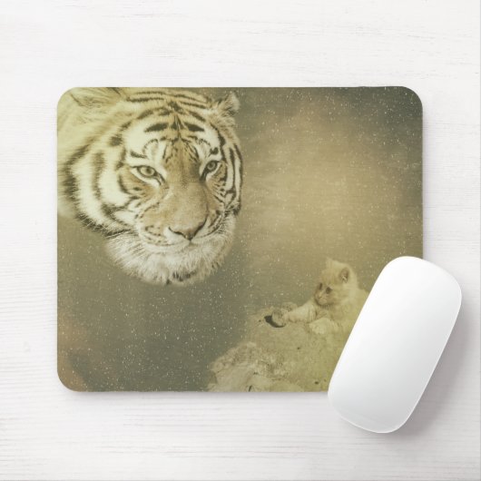 De tijger en de keuken, Mousepad Muismat (Met muis)