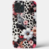 De tijger in het bloemenbos Case-Mate iPhone case (Achterkant)