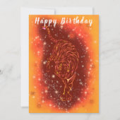 De tijger loopt op de Sterrennacht - zondag (Voorkant)