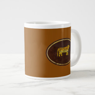 De tijger van 2009 grote koffiekop